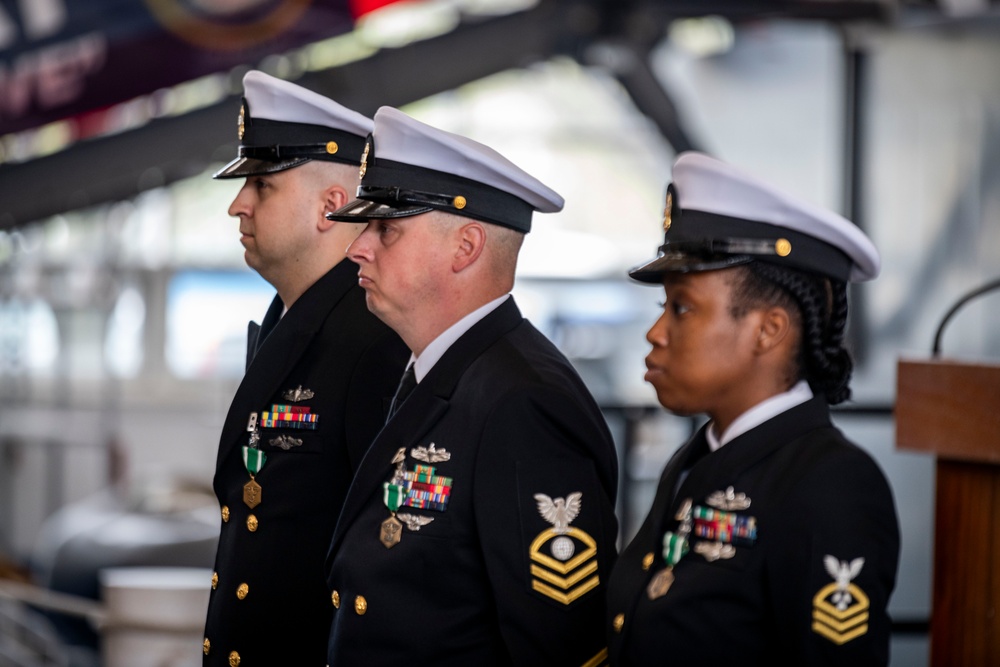 SWESC Great Lakes Change of Command