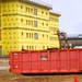 May 2025 barracks construction operations for East Barracks Project at Fort McCoy