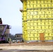 May 2025 barracks construction operations for East Barracks Project at Fort McCoy