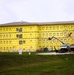 May 2025 barracks construction operations for East Barracks Project at Fort McCoy