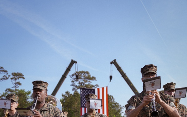 Combat Logistics Battalion 8 Change of Command Ceremony