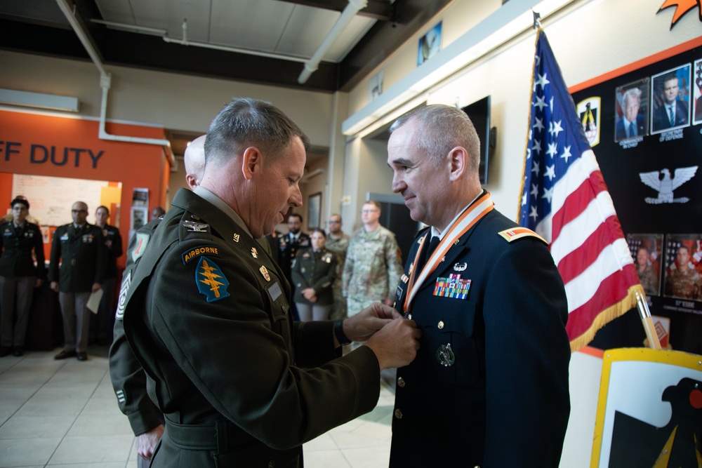 11th Signal Brigade Awards the Silver Order of Mercury During Ceremony