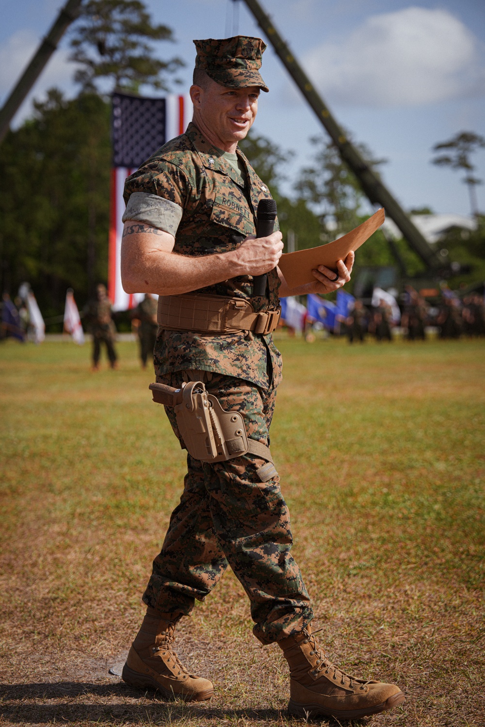 Combat Logistics Battalion 8 Change of Command Ceremony