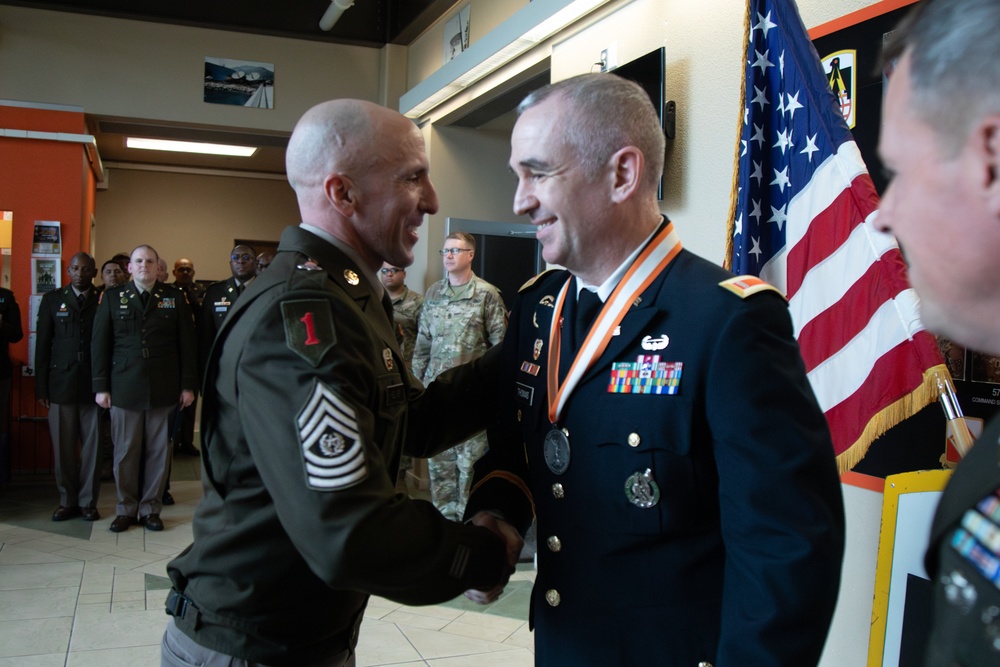 11th Signal Brigade Awards Silver Order of Mercury During Ceremony