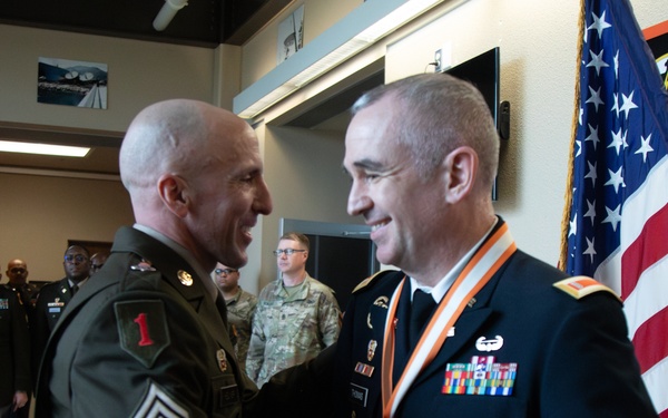 11th Signal Brigade Awards Silver Order of Mercury During Ceremony