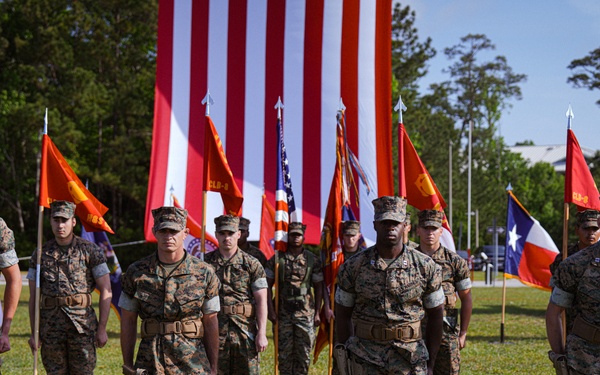 Combat Logistics Battalion 8 Change of Command Ceremony