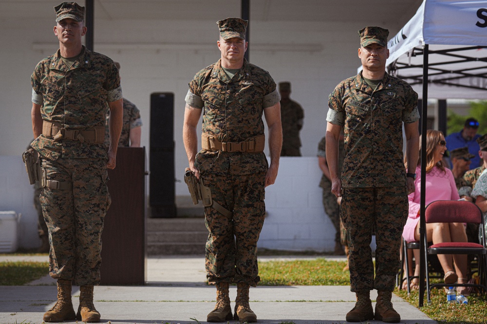 Combat Logistics Battalion 8 Change of Command Ceremony