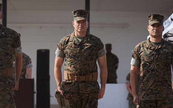 Combat Logistics Battalion 8 Change of Command Ceremony