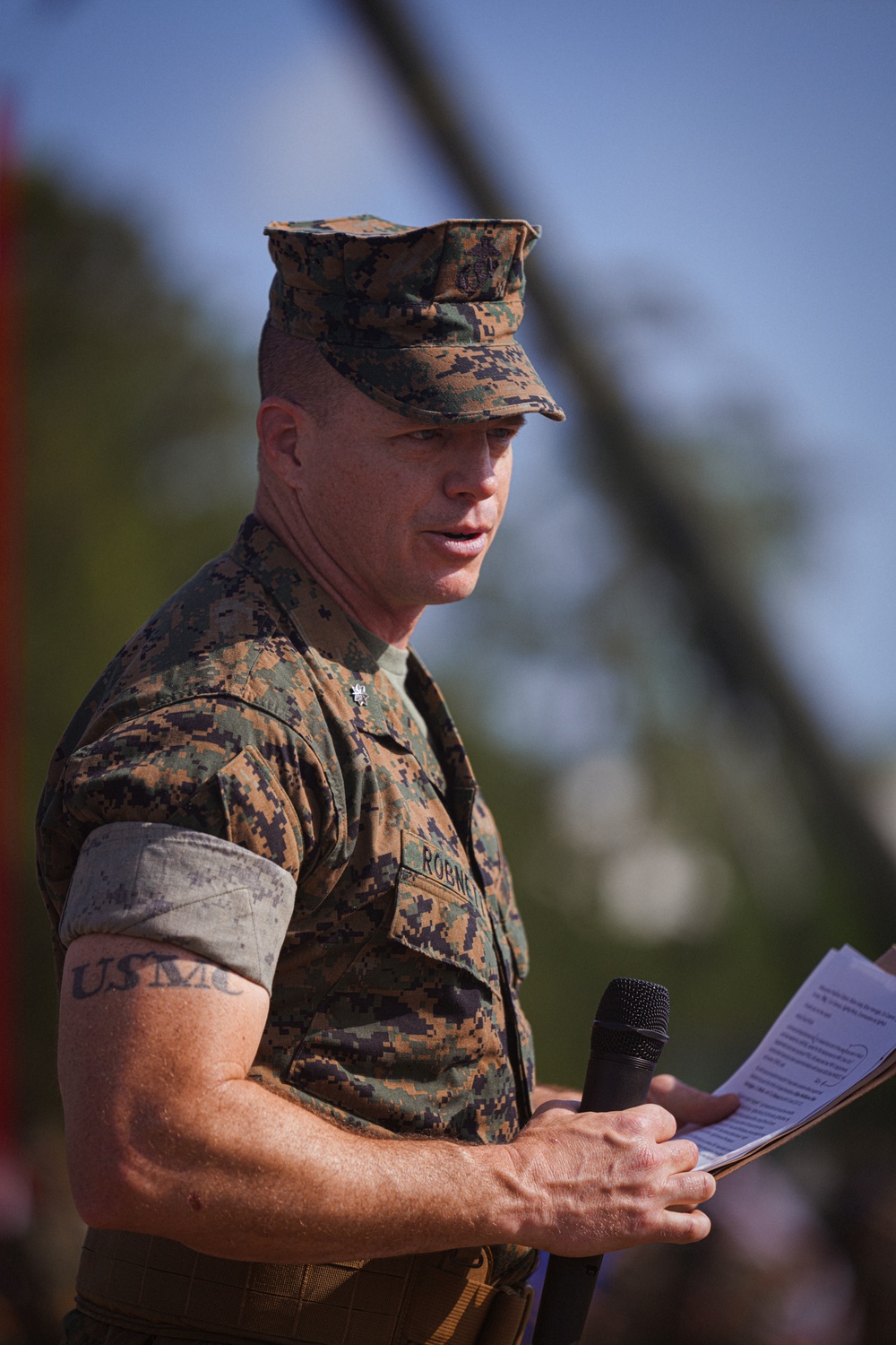 Combat Logistics Battalion 8 Change of Command Ceremony