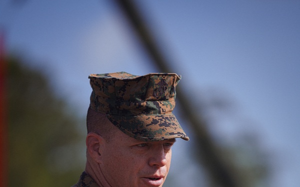 Combat Logistics Battalion 8 Change of Command Ceremony