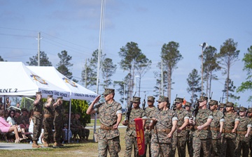 Combat Logistics Battalion 8 Change of Command Ceremony