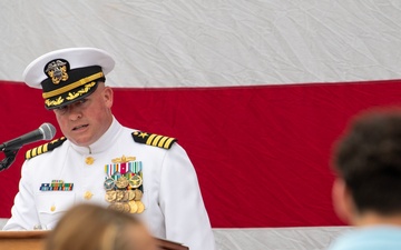 USS Cape St. George Changes Hands
