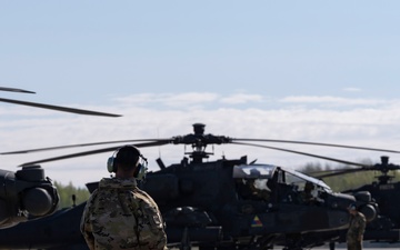 Task Force Iron Showcases Apache Lethality in Latvia