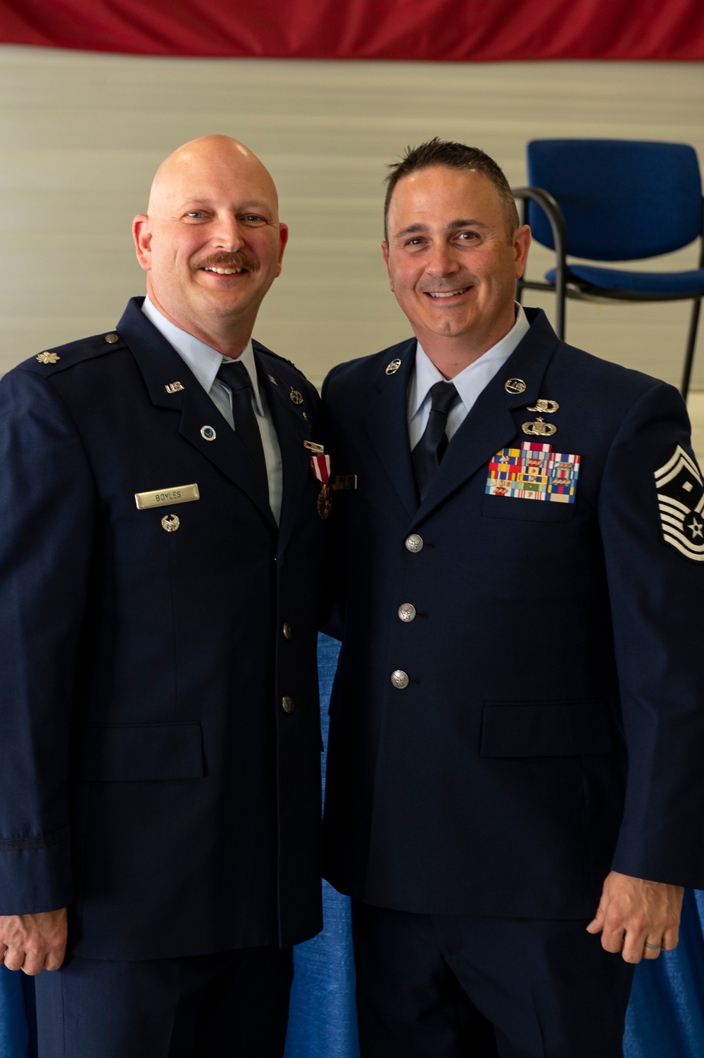 Lt. Col. Aaron Boyles Retirement