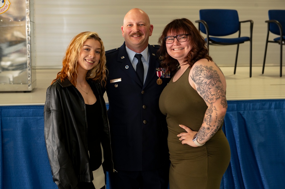 Lt. Col. Aaron Boyles Retirement