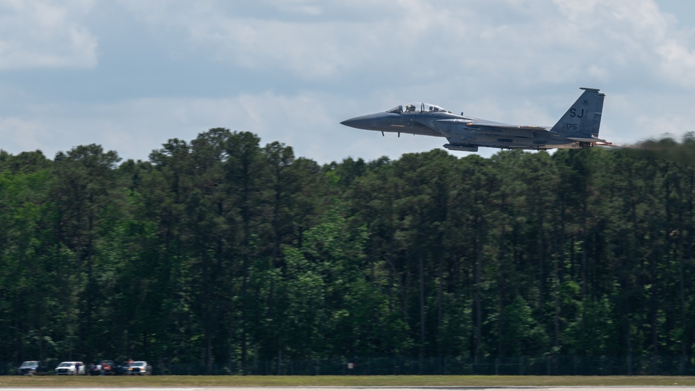 SJAFB holds Wings Over Wayne Open House 2025 practice day