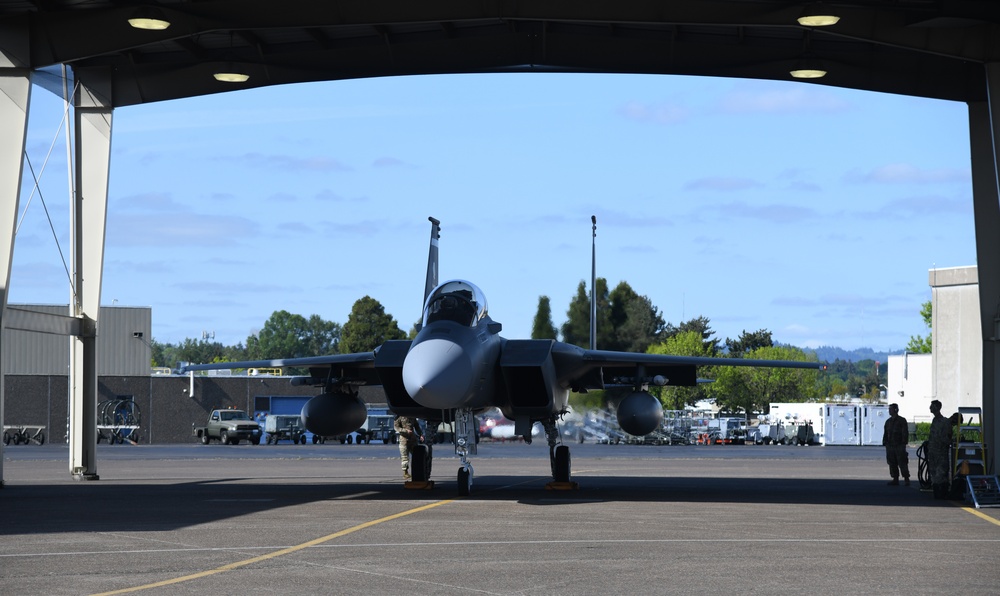 F-15EX 008 Prepares for Take-Off