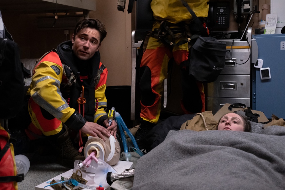 Coast Guard, Air Force conduct water operations exercise in Kodiak, Alaska