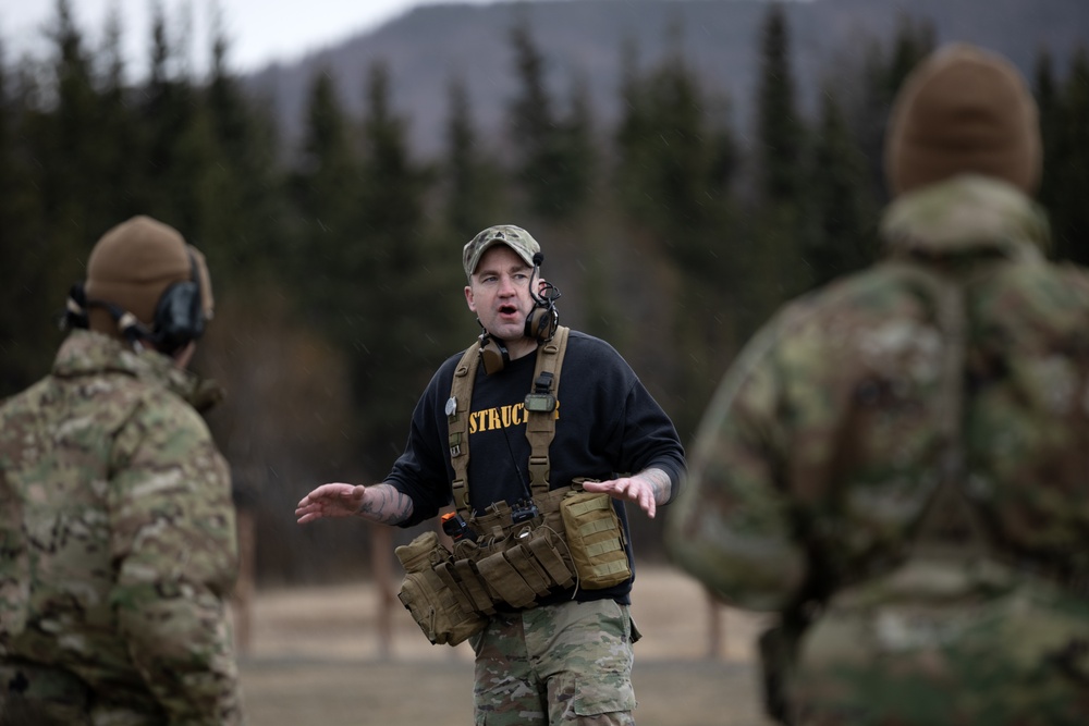 The AKARNG's 207th Multi-Functional Training Regiment conducts Infantry Advanced Leader Course
