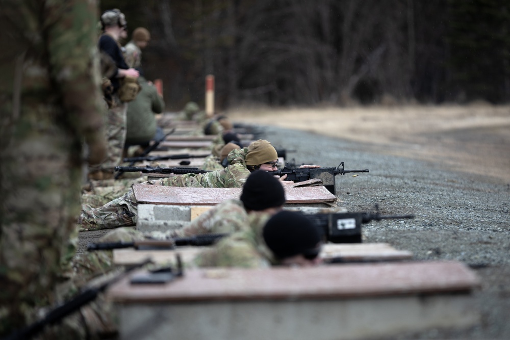 The AKARNG's 207th Multi-Functional Training Regiment conducts Infantry Advanced Leader Course