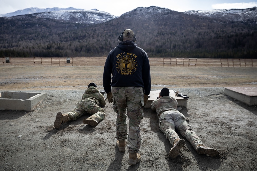 The AKARNG's 207th Multi-Functional Training Regiment conducts Infantry Advanced Leader Course