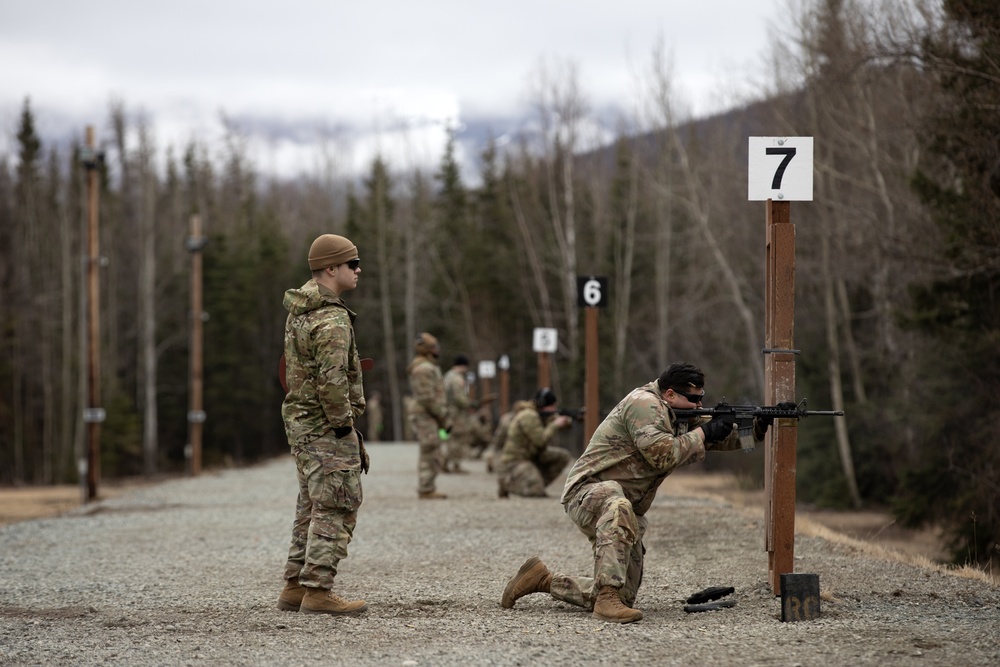 The AKARNG's 207th Multi-Functional Training Regiment conducts Infantry Advanced Leader Course