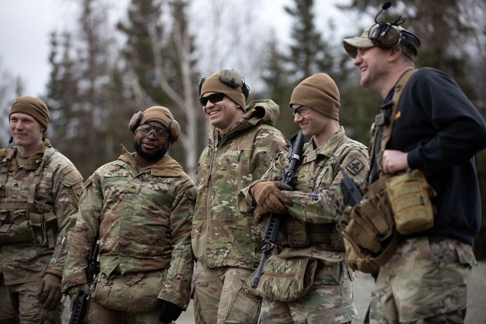 The AKARNG's 207th Multi-Functional Training Regiment conducts Infantry Advanced Leader Course