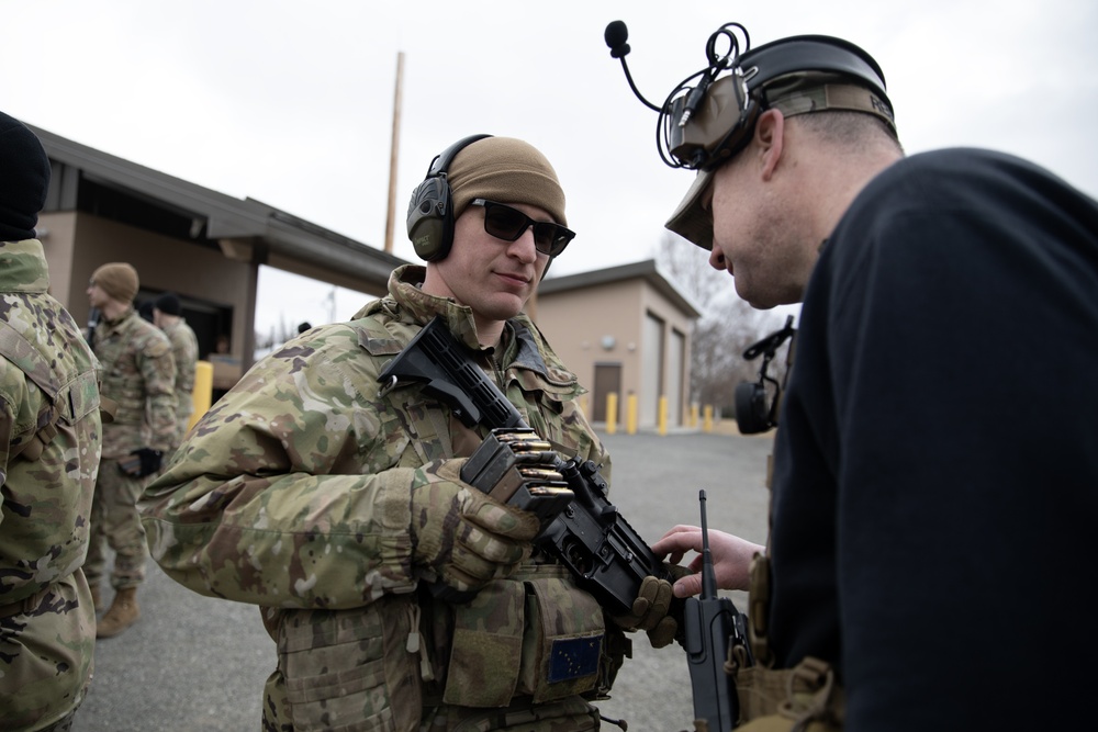 The AKARNG's 207th Multi-Functional Training Regiment conducts Infantry Advanced Leader Course