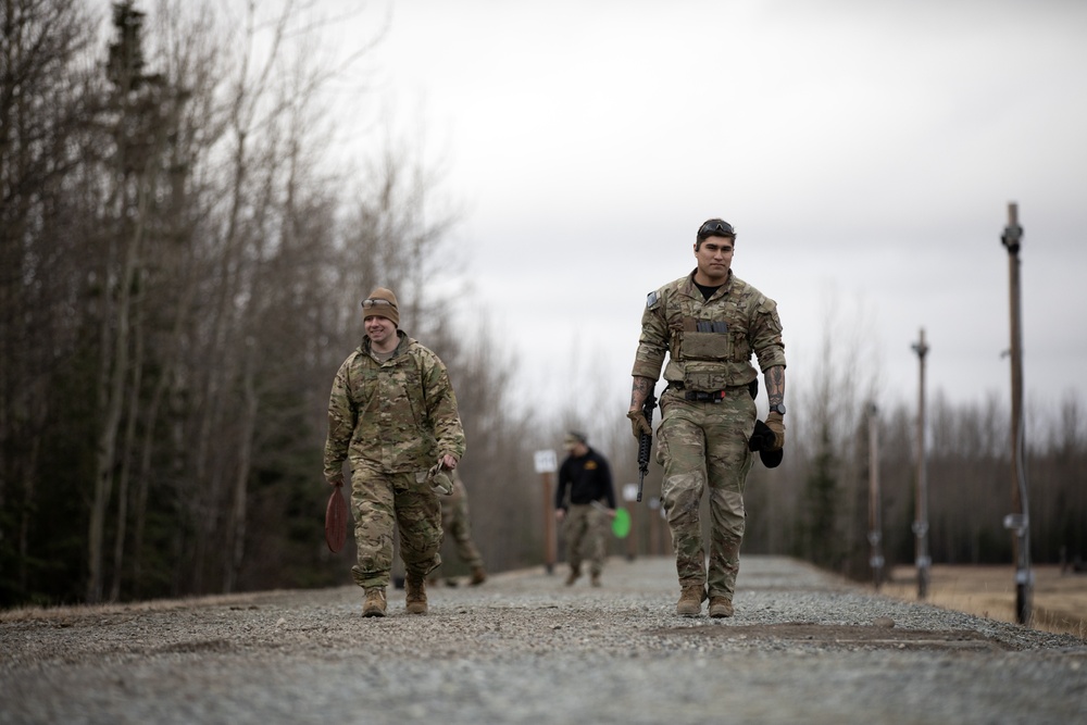 The AKARNG's 207th Multi-Functional Training Regiment conducts Infantry Advanced Leader Course