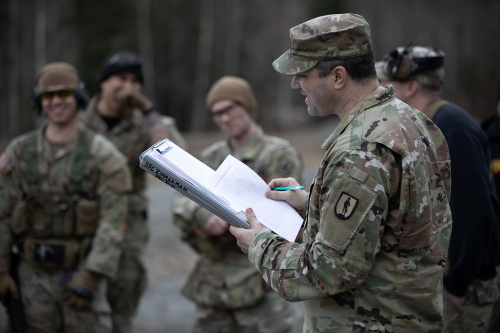 The AKARNG's 207th Multi-Functional Training Regiment conducts Infantry Advanced Leader Course