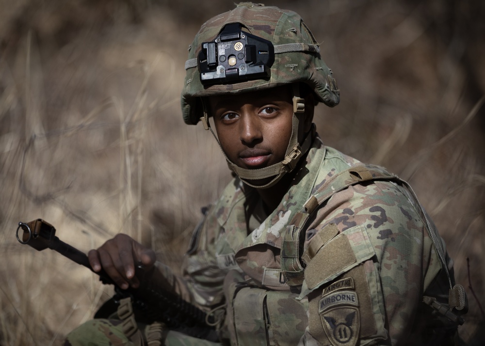 The AKARNG's 207th Multi-Functional Training Regiment conducts Infantry Advanced Leader Course