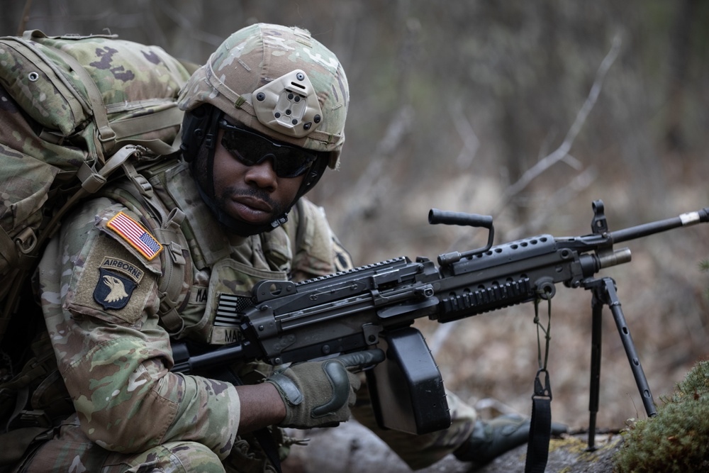 The AKARNG's 207th Multi-Functional Training Regiment conducts Infantry Advanced Leader Course