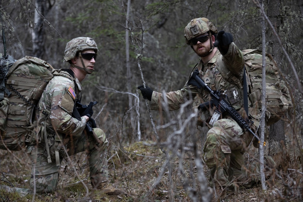 The AKARNG's 207th Multi-Functional Training Regiment conducts Infantry Advanced Leader Course