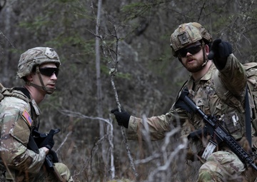 The AKARNG's 207th Multi-Functional Training Regiment conducts Infantry Advanced Leader Course