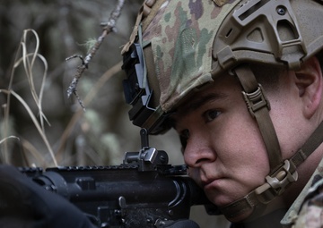 The AKARNG's 207th Multi-Functional Training Regiment conducts Infantry Advanced Leader Course