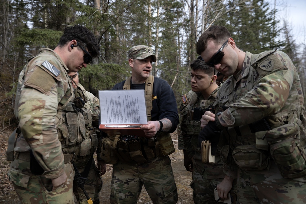 The AKARNG's 207th Multi-Functional Training Regiment conducts Infantry Advanced Leader Course