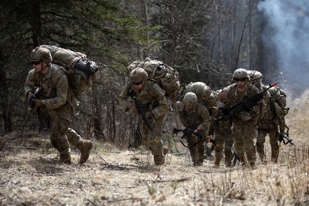 The AKARNG's 207th Multi-Functional Training Regiment conducts Infantry Advanced Leader Course