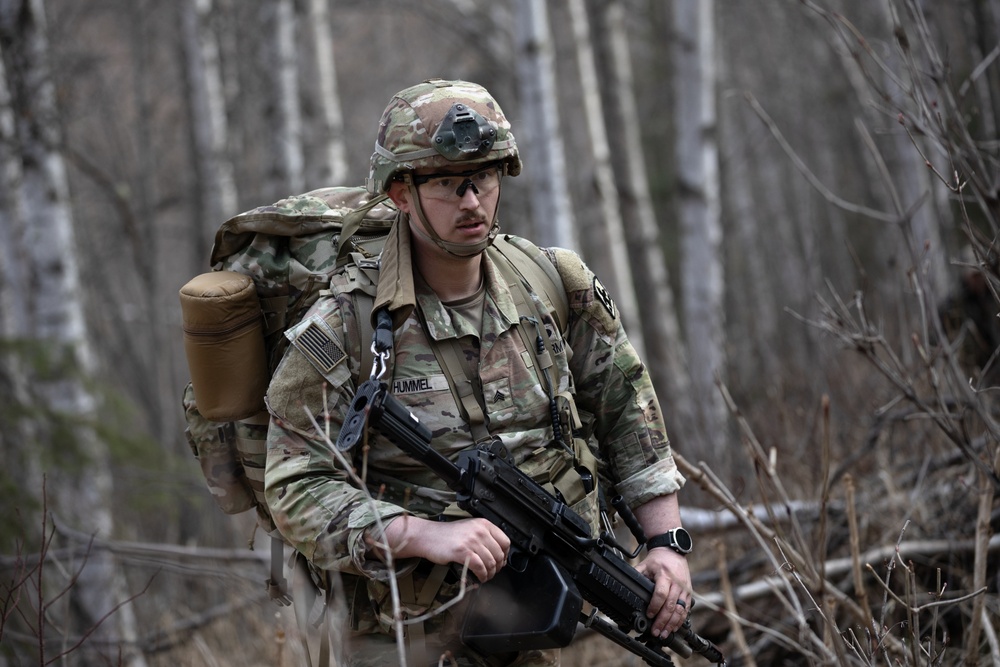 The AKARNG's 207th Multi-Functional Training Regiment conducts Infantry Advanced Leader Course
