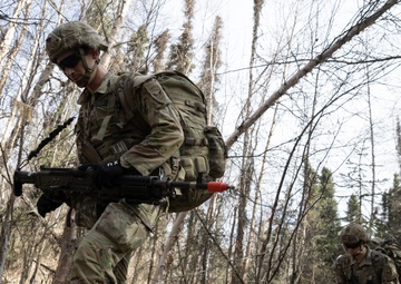 The AKARNG's 207th Multi-Functional Training Regiment conducts Infantry Advanced Leader Course