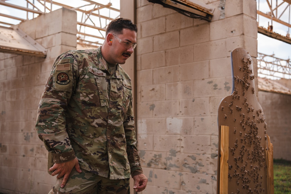 290th JCSS conducts weapons training