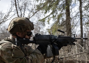 The AKARNG's 207th Multi-Functional Training Regiment conducts Infantry Advanced Leader Course