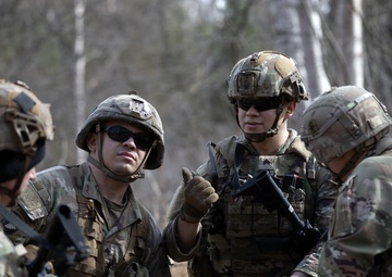 The AKARNG's 207th Multi-Functional Training Regiment conducts Infantry Advanced Leader Course