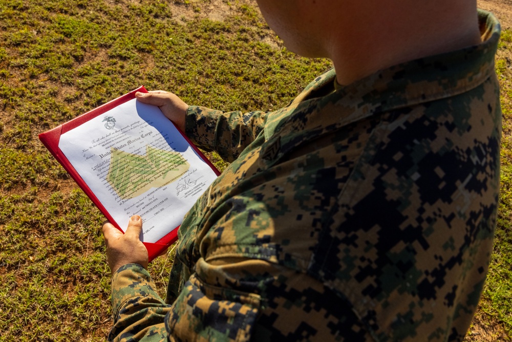 MRF-D 25.3: Marine promotes meritoriously while forward deployed