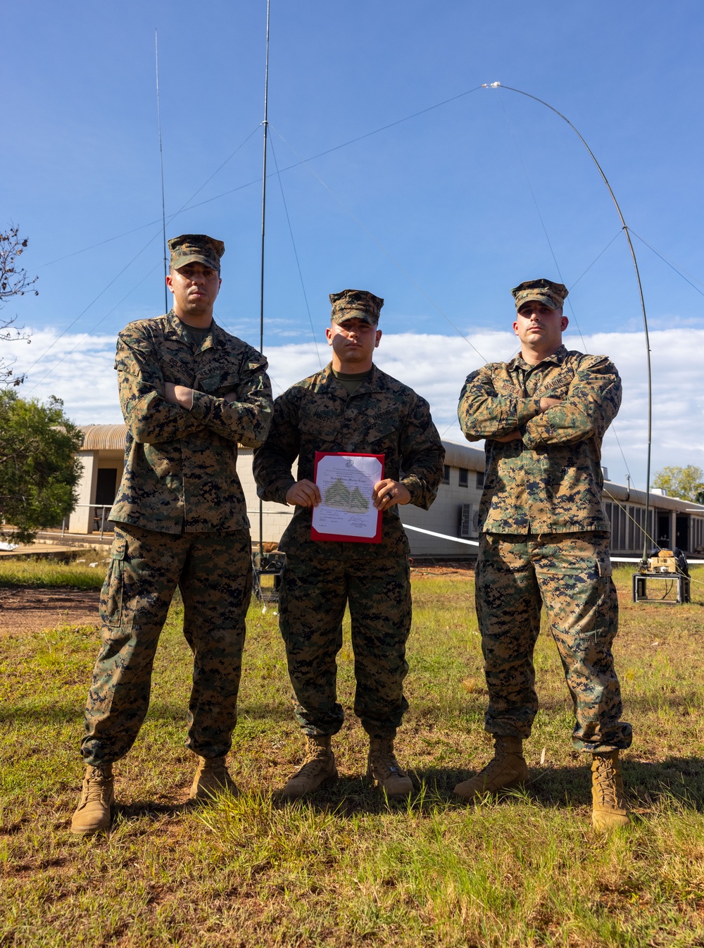 MRF-D 25.3: Marine promotes meritoriously while forward deployed