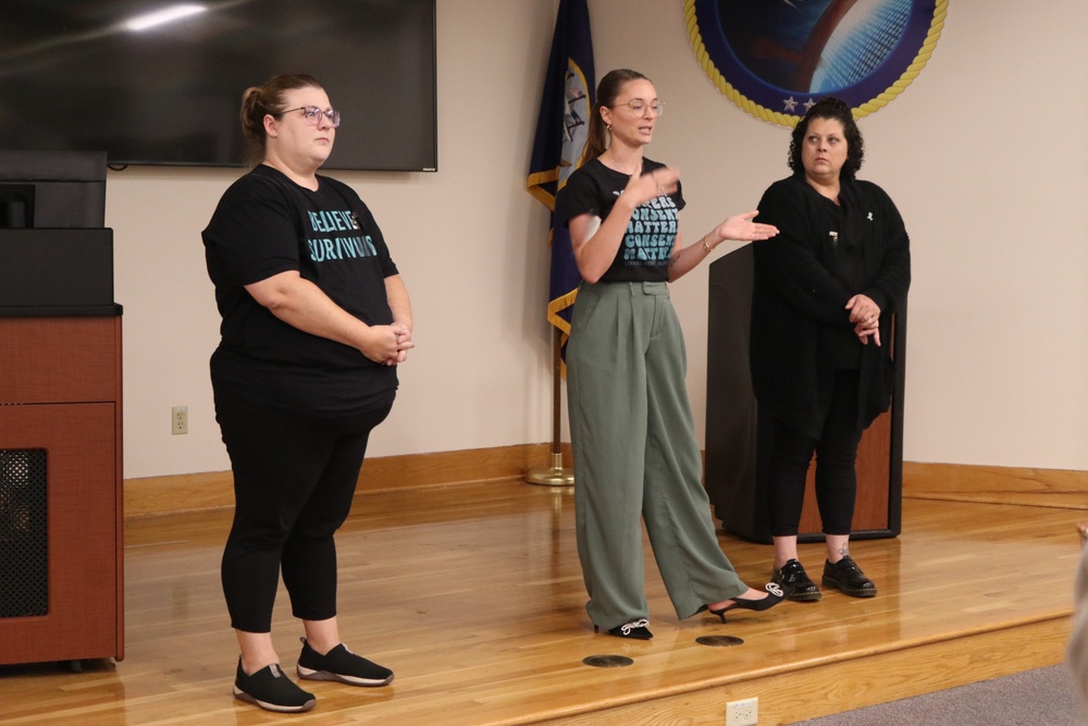 NIOC Pensacola Hosts Q&amp;A with Local Sexual Assault Resource Providers