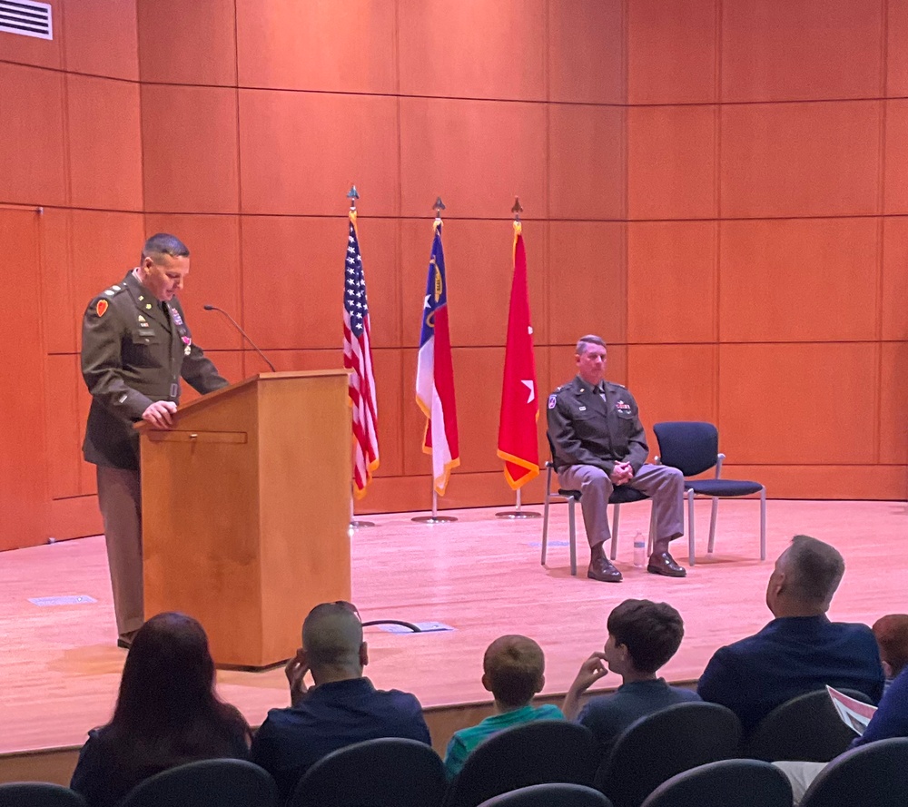 A Retirement, An Enlistment: A Father's Dream Comes True