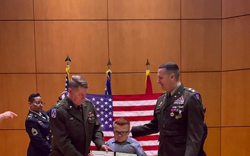 A Retirement, An Enlistment: A Father's Dream Comes True