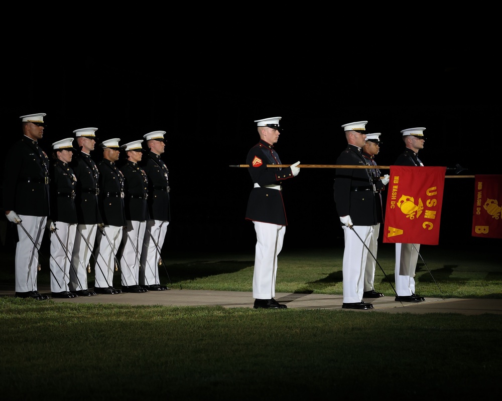 MBW Vice President, Commandant, Friday Evening Parade