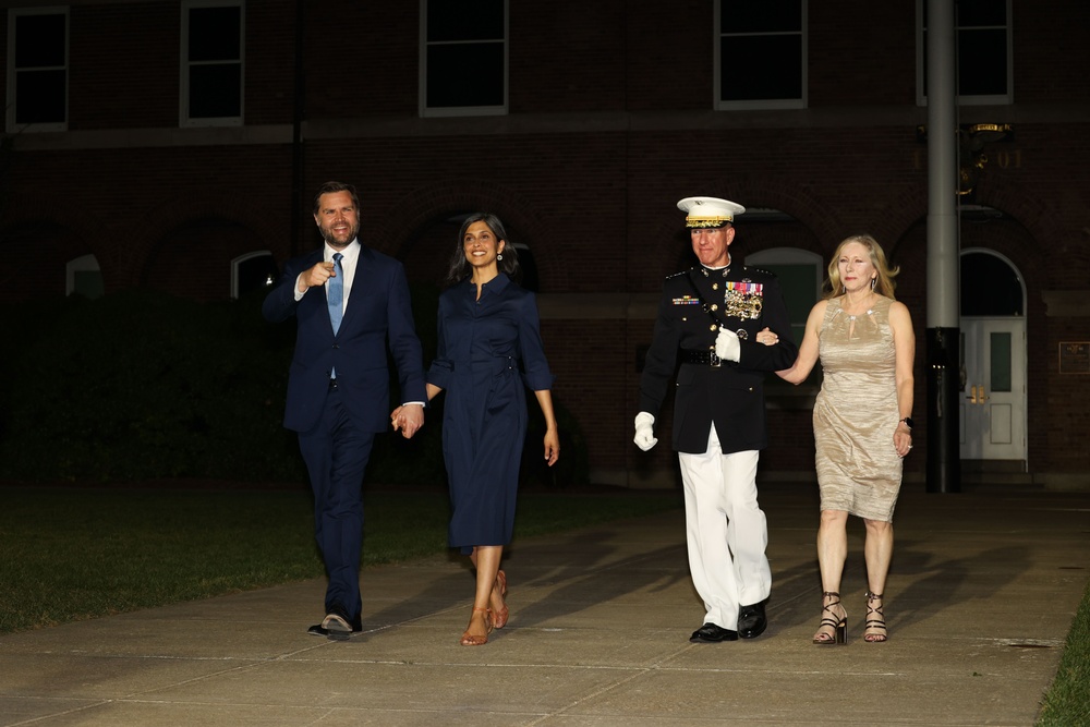 MBW Vice President, Commandant, Friday Evening Parade