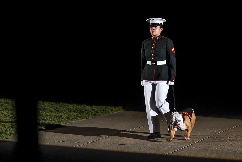 MBW Vice President, Commandant, Friday Evening Parade